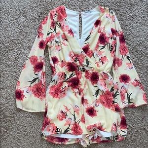 Floral Romper